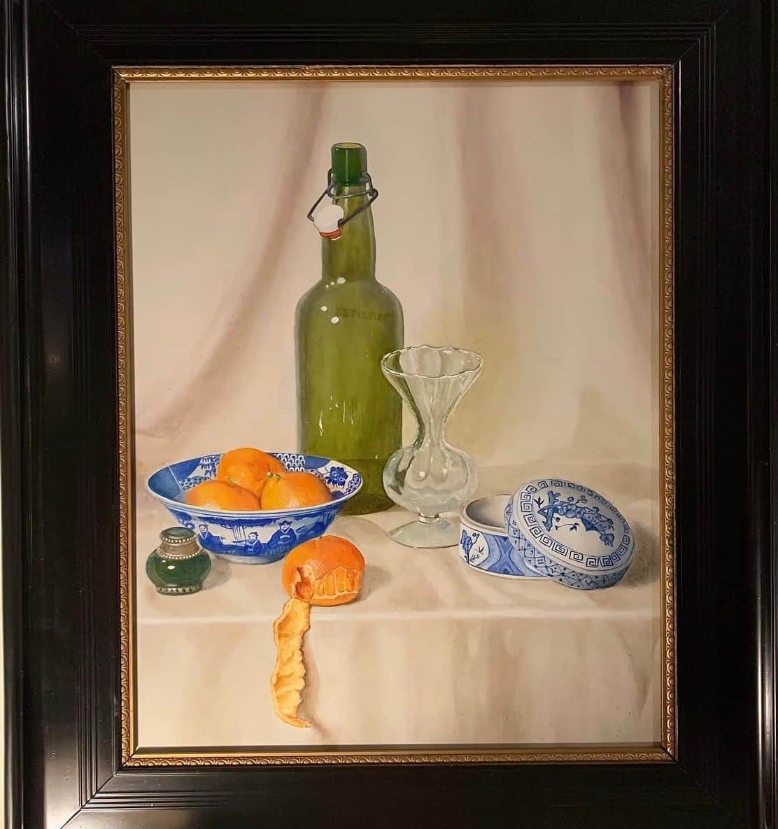 Stilleven met mandarijnen