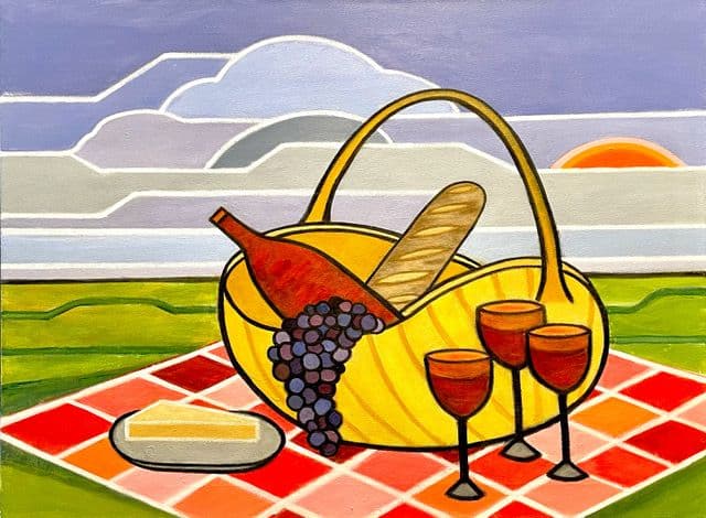 Zomerse picknick